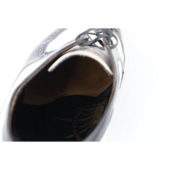 Vintage 60s Stuart McGuire Mens Size 11 Leather Oxford Wingtips Dress Shoes USA main image 7